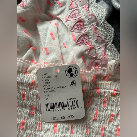 NWT Free People Love Letter Tank, Size S - Picture 5 of 7